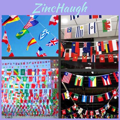 Eye-catching National Flag String For Party Decor In 100 Countries