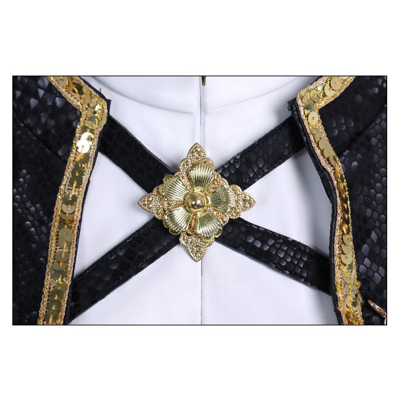 K-Pop: Demon Hunters HUNTR/X Rumi Cosplay Costume Black Version Outfit Play Role Clothes Clothing for Women Anime Cosplay