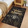 Manchester Customized Name Floor Mat Design for Playrooms Study room Outdoor Hallway Anti-slip Rug Decorate Offices Perfect Gift for Friends & Family