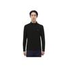 FILA White Fashion Simple Classic Basic Casual Versatile Long Sleeve T-Shirt Men Tops Black F11M543203FBK