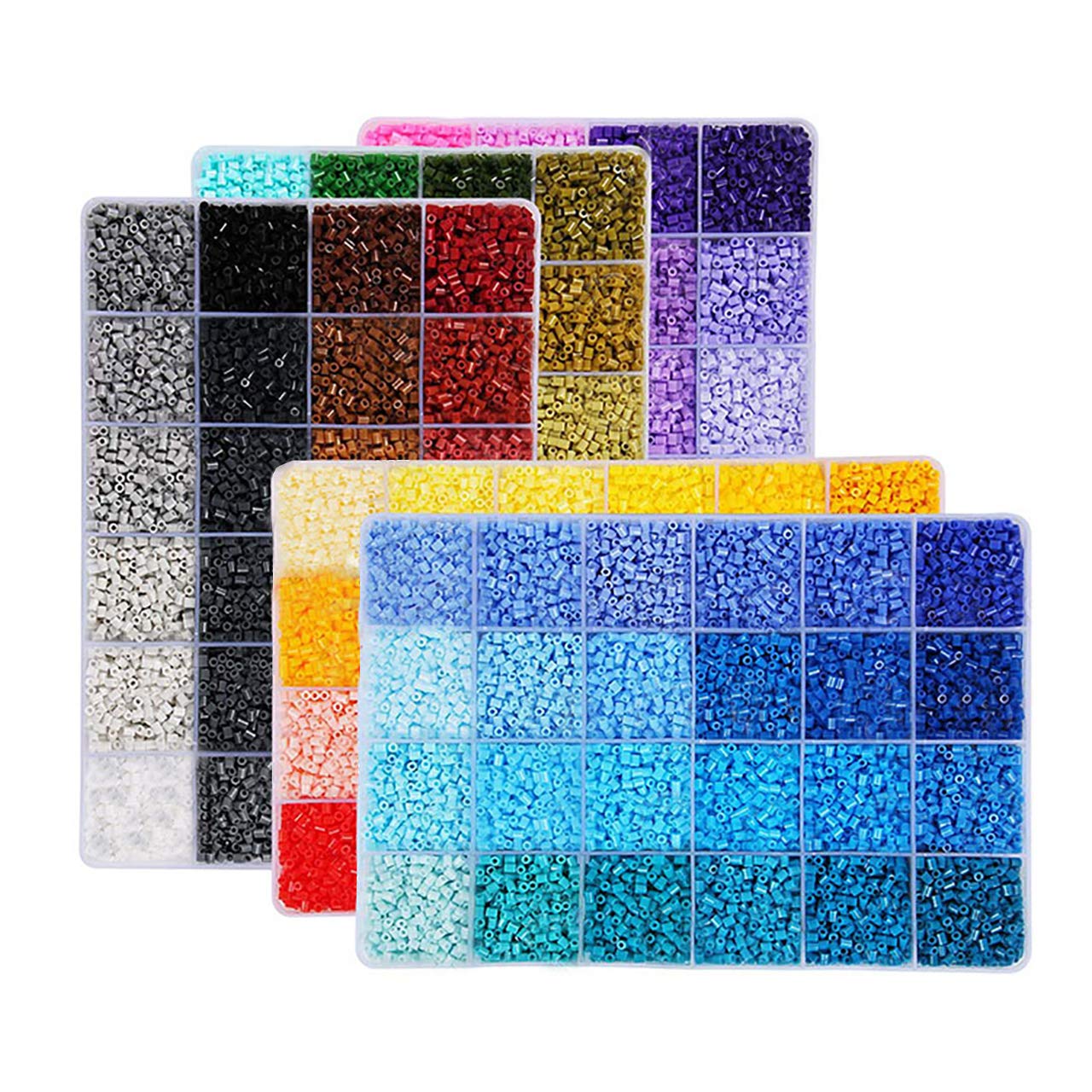 

Felimore Mini Mini Iron Beads, Color Order, Gradient, 2.6mm (120 Colors), for Crafts and Art