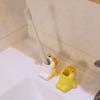 Cartoon Animal Toothbrush Holder Resin Bathroom Organizer Stand for Toothbrushes Paste Adorable Desk Decor for Sink Countertop Multi-Purpose Storage