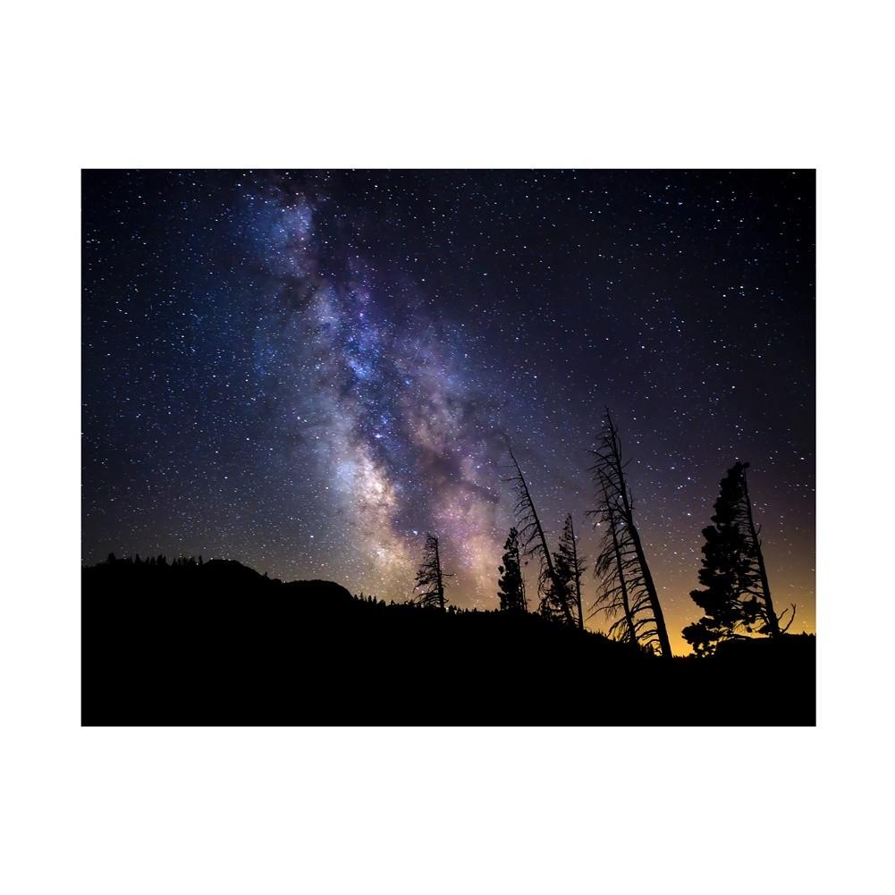 Custom Wall Cloth Vintage Starry Sky Scenery Mural Wallpaper Bedroom Living Room Restaurant Backdrop Decor Wallpaper