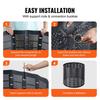 Compost Bin 832.8 L, Outdoor Expandable Composter, Easy To Setup & Large Capacity Composting Bin, Fast Creation of Fertile Soil