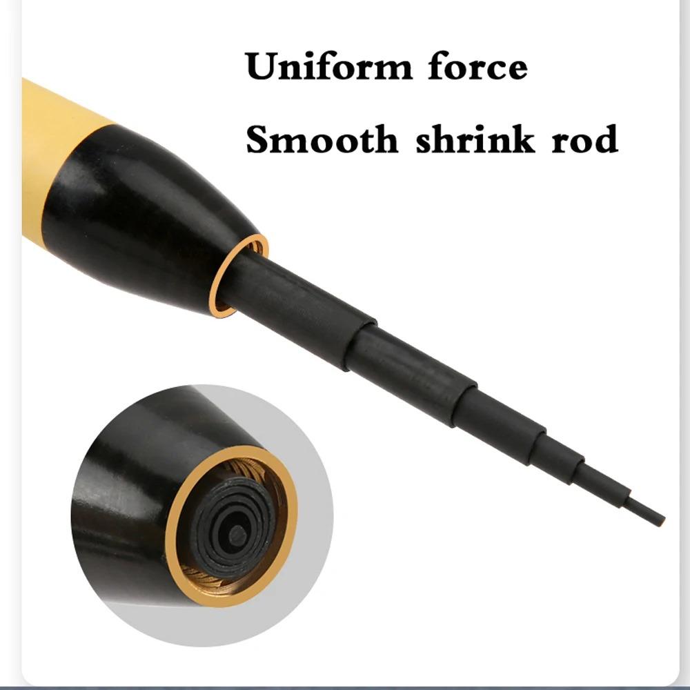 Ultralight Stream Fishing Rod 1.5M-6.3M High Carbon Fiber Super Hard Travel Pole 28MH Telescopic Fishing Tackle for Freshwater 260319