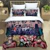American carton ilustration Print Polyester Beding SetsChildren or Adult Peoples for Beds Comfortable Quilt Cover