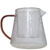 GLASS JUG TEA INFuser with Filter 1L JUG FOR WATER COFFEE HOT
