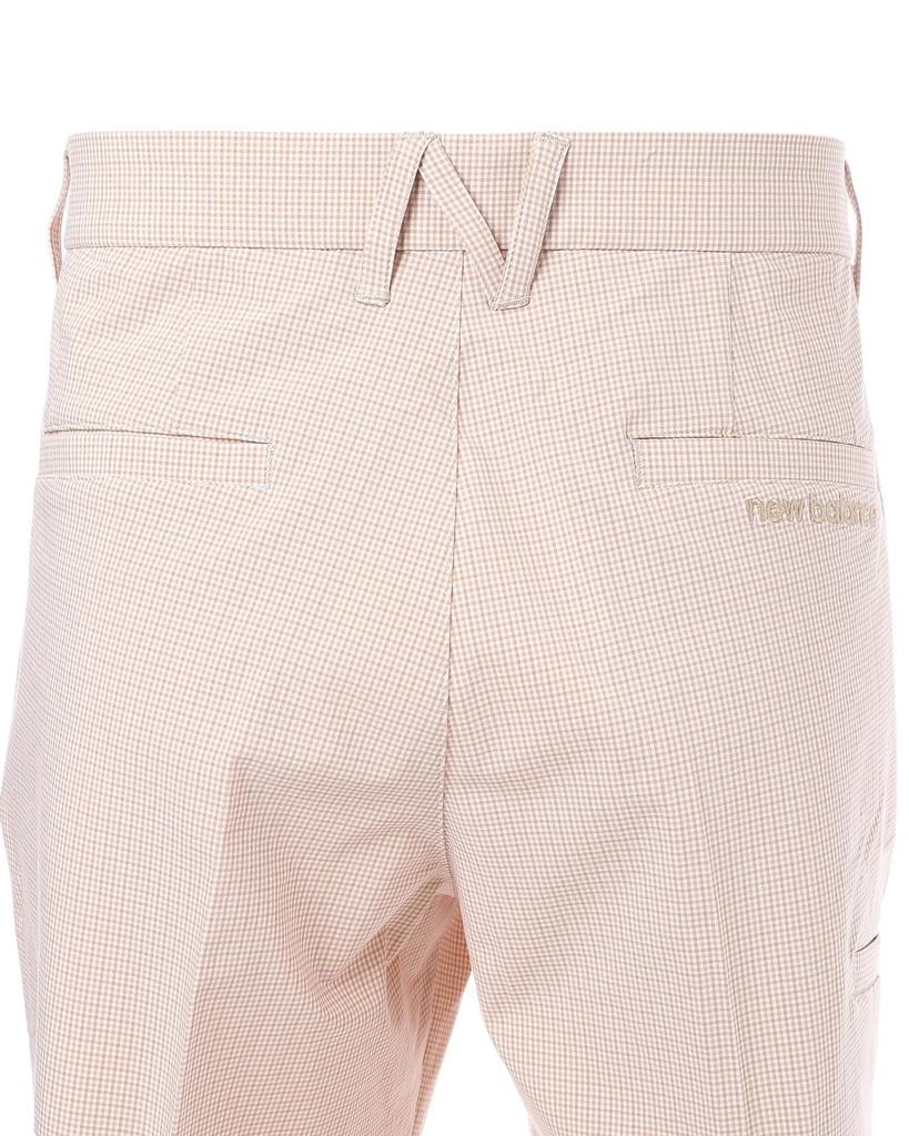 Golf Long Pants 5 [New Balance] Men's (4WAY Stretch/Checked Pattern) / 012-5131007 042_Beige [L]