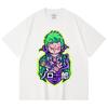 230 Gsm 100% Cotton One Piece V80 Zoro Print Unisex Heavy Cotton T Shirt