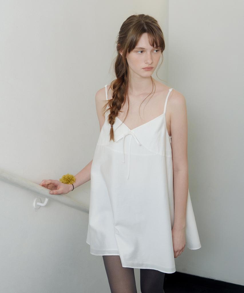 LETTERA Mini Flare Sleeveless Dress