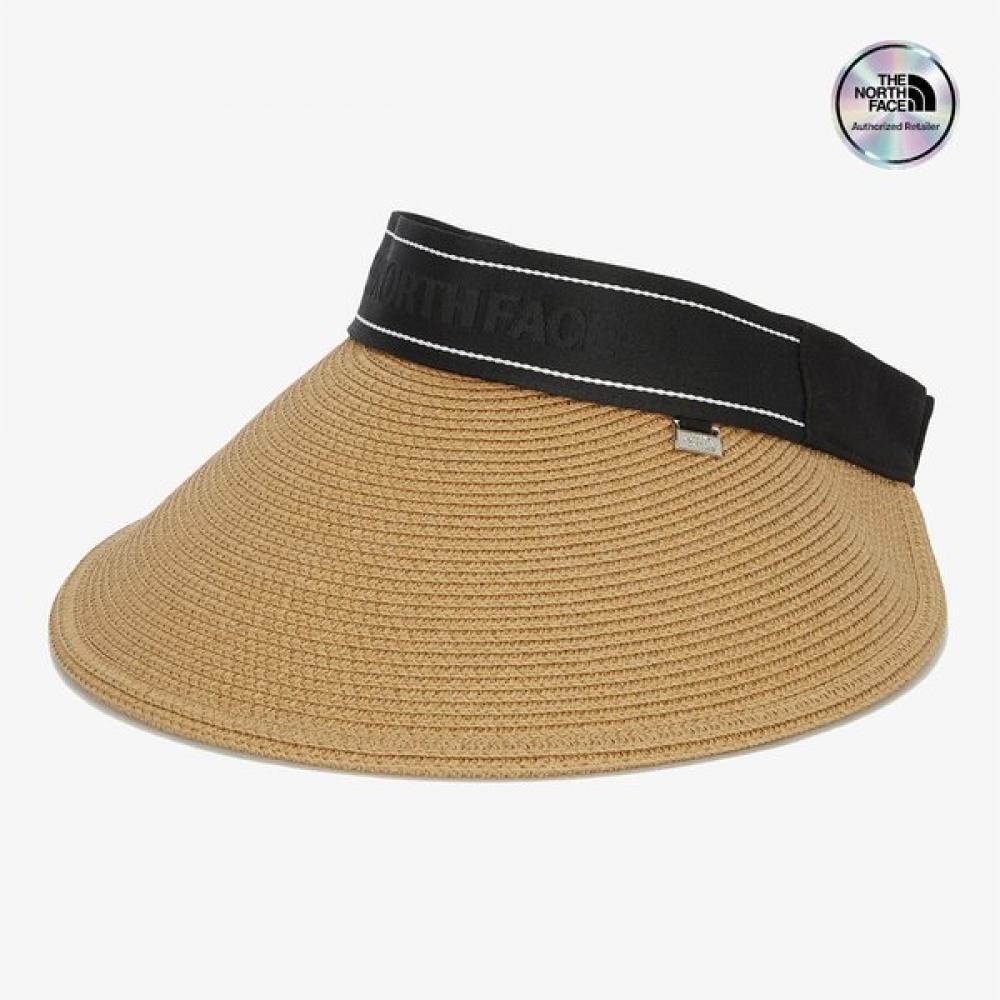 The North Face Women Big Brim Sun Cap Ne3cq11a DARK BEIGE/ONE