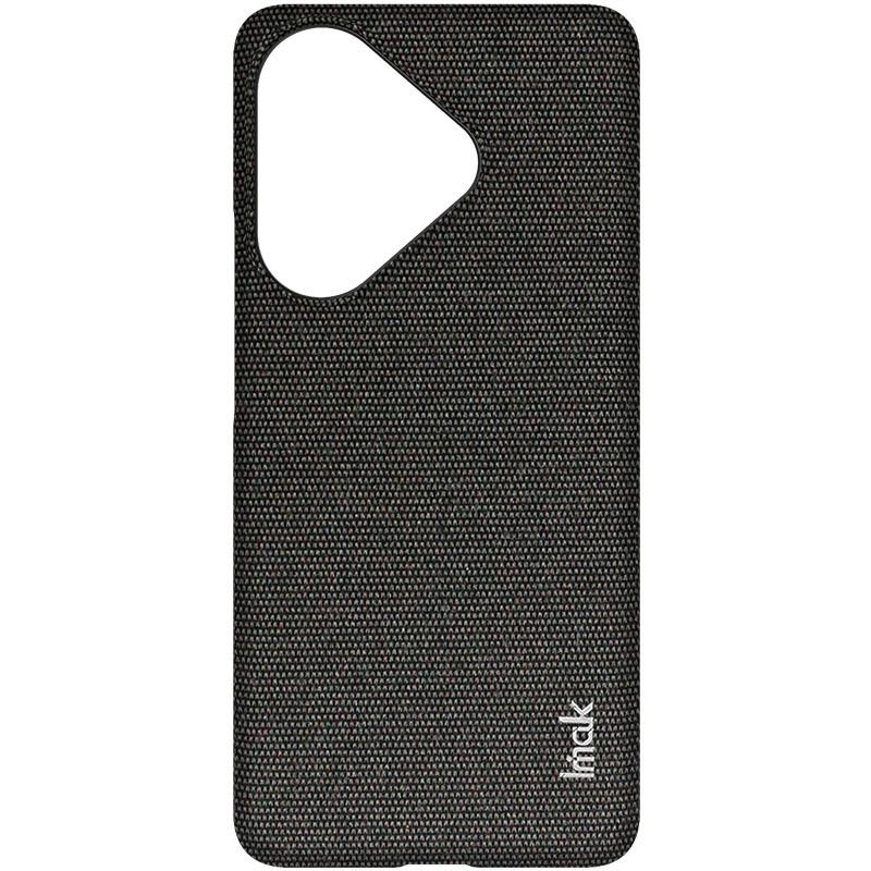 IMAK Ruiyi Series for Xiaomi Poco F6 5G/Redmi Turbo 3 5G Case Fabric Texture Leather+PC Phone Back Cover