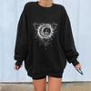 Women's Tops Winter Sun Printing Sweatshirt Pullover Tops