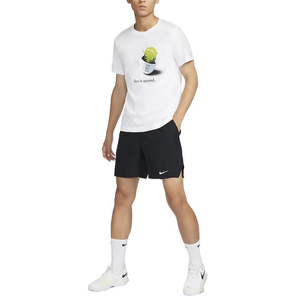 Nike Court Victory Solid Color Quick-Dry Sports Casual Shorts Men shorts Black FD5381-010