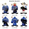 Jeu de Guerre Garde Impériale Nonne Brique de Construction Minifigurine Arme Marteau Jouet Assemblage de Petites Particules Cadeau Éducatif pour Enfants