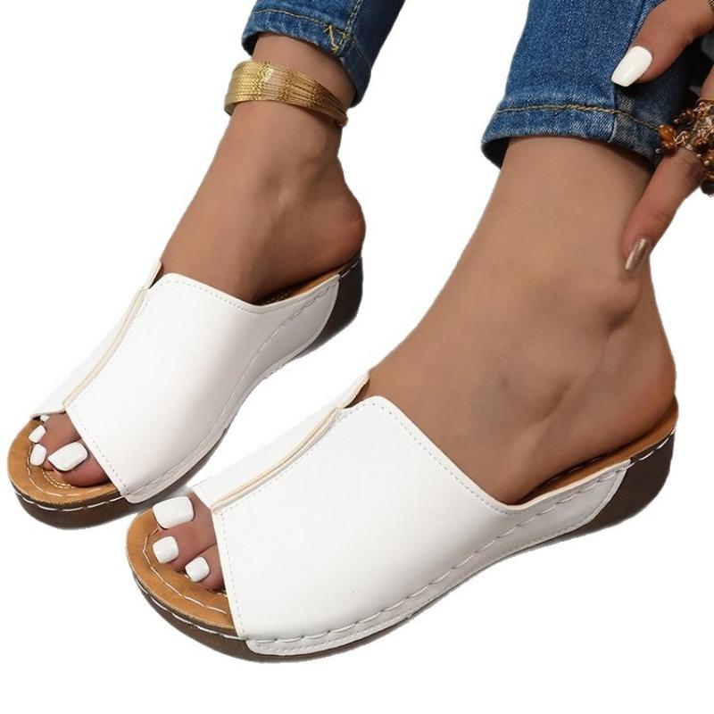 Neuer Stil Schuhe Damen Hausschuhe Keilabsatz Sandalen