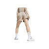 Puma Mid Rise Elastic Waist Flared Casual Shorts Women Shorts Off-White 627876-90