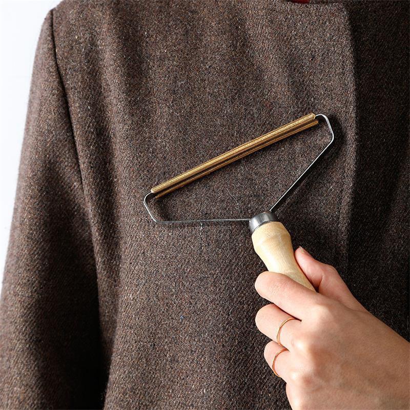 Portable Manual Lint Remover Pet Hair Remover Brush Lint Roller Sofa Clothes Cleaning Brush Tool
