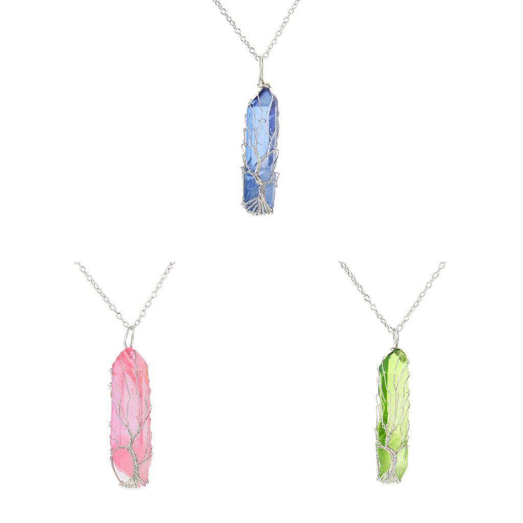 Waterdrop Pendant Necklace With Geometric Design For Women And Spring Fashion