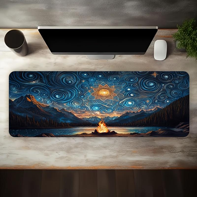 Gaming Mouse Pad Desk Mat Large Cloth Surface Non Slip Rubber Base for PC Laptop Keyboard Birthday Gift Idea
