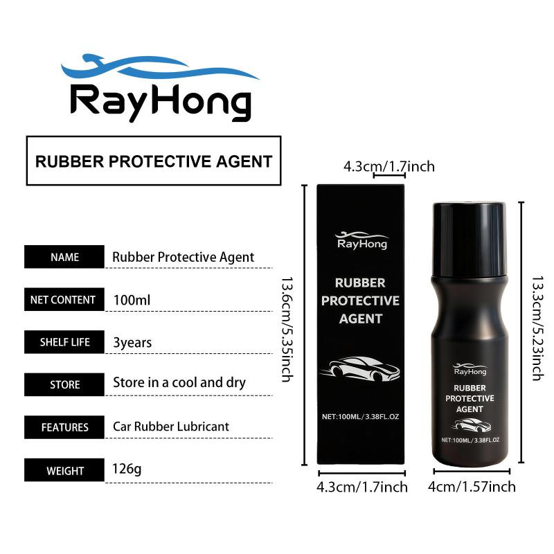 Car Rubber Seal Conditioner Deep Care Formula Restores Elasticity Protects Against Aging for Auto Door Seals