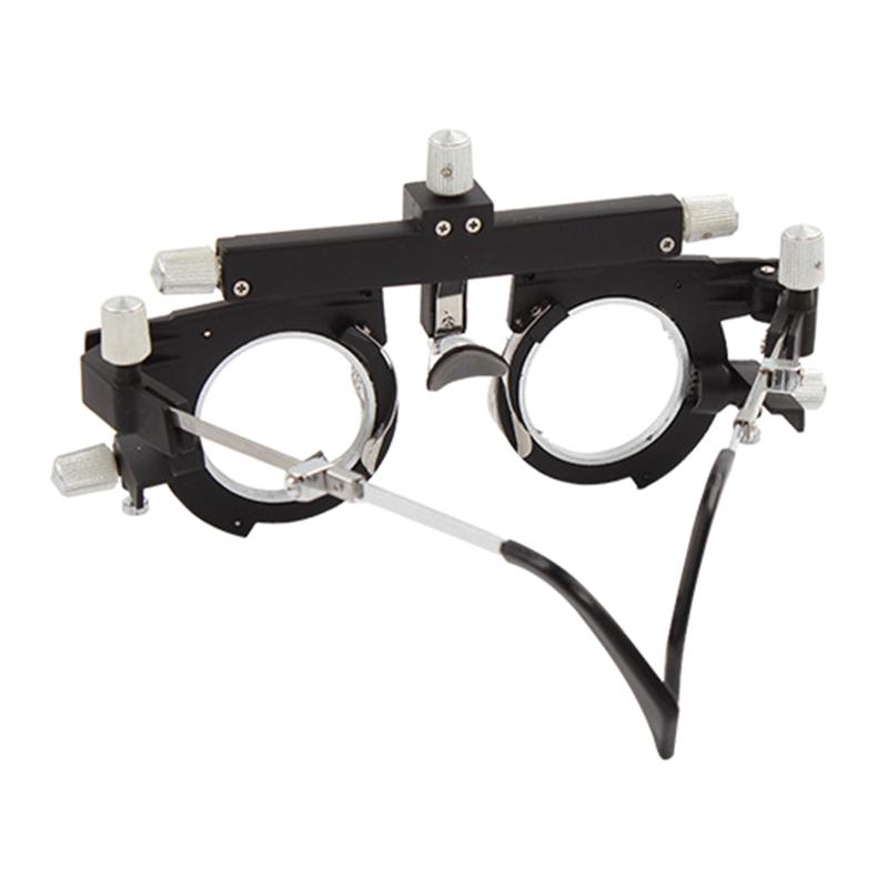 Optical Trial Frame Adjustable Optical Optic Trial Lens Frame Stainless Steel Panel Changeable Cylinder Axis Durable