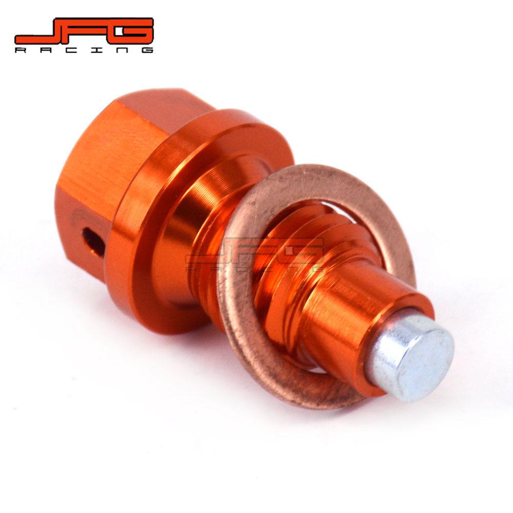 CNC Aluminum Oil Drain Screw for 125-530SX/SX-F/EXC Off-Road Motorcycles