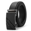 Frosted Automatic Buckle Edge Two-Layer Cowhide Belt, Business And Leisure Men'S Trendy Belt