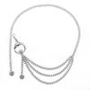 European & American Hip-Hop Metal Moon Body Chain with Tassel & Sun Pendant