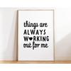 Trendy Minimalist Daily Affirmation Poster Printable Inspirational Wall Art Office Decor Self Love Catchphrases Canvas Painting