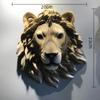 Decorazione da parete con testa di animale, statue, camera da letto, decorazione da parete per la casa, decorazione in stile scandinavo, decorazione d'interni in Giamaica