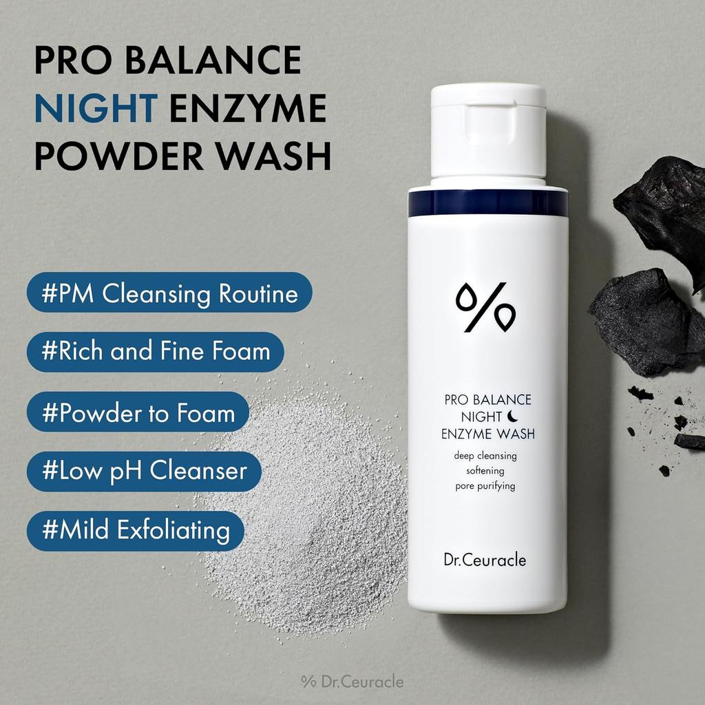 Dr.Ceuracle Pro Balance Enzyme Powder Face Wash (Morning / Night Wash)