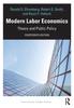 The Modern Labor Economics : Theory and Public Policy - International Student Edition Book
