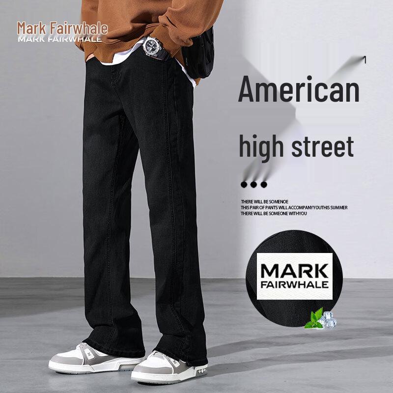 MARK FAIRWHALE Men s Slim Fit Flared Jeans 3XL