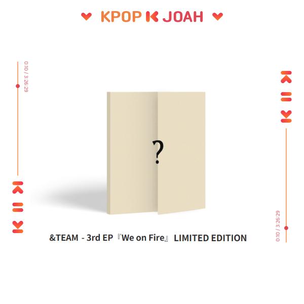 &TEAM - 3-й мини-альбом [We on Fire] (ОГРАНИЧЕННЫЙ ВЫПУСК) LIMITED EDITION (NO POB)
