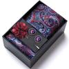 Men's Suit Accessories, 4-piece Gift Box Set, Perfect for Holiday Gifts, Suitable for Business, Wedding Banquets, Dances,