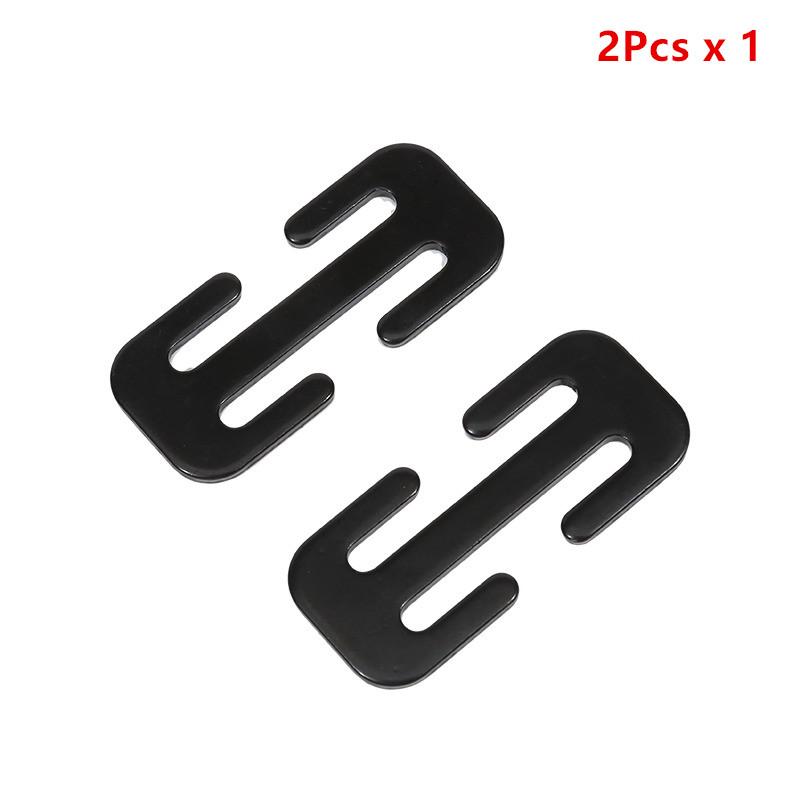 

2Pcs Car Seat Belt Stopper Locking Clip Clamp Adjuster Automotive Locking Clip Belt Strap Clamp Shoulder Buckle auto Accessories