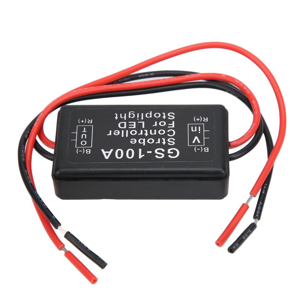 2A Strobe Controller GS-100A Strobe Controller Relay LED Flash Control Module  Flash Control