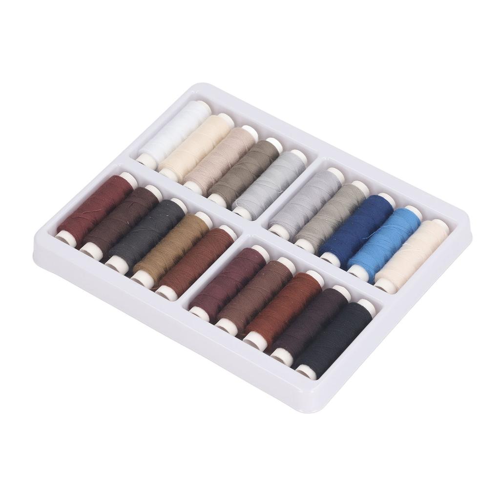 20 Colors Sewing Threads Kits 328ft Polyester Sewing Thread Multipurpose   Sewing Thread Spools for Making Clothes Crafts