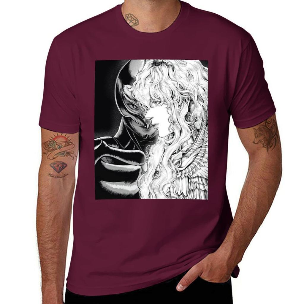 Femto TShirt plus sizes korean fashion heavyweights blacks plain t shirts men