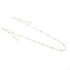 Alloy Faux Pearl Face Cover Chain Face Guard Eyeglasses Lanyard Jewelry Accessory