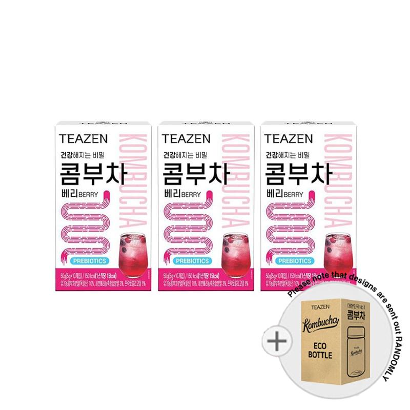 Teazen Kombucha Berry 5g X 10 Sticks Per Box (10 Options)