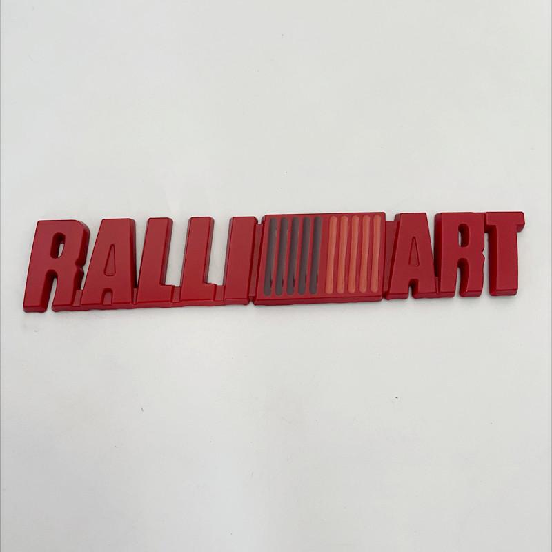 3D kovový styl auta RalliArt Přední mřížka Znak Zadní víko kufru Samolepka Pro RalliArt Lancer Ralli Art 9 10 Asx