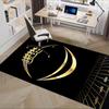 Golden Football Chair Mat Office Carpet for Home Decor, Sofa Rug, Large Size Gift Suitable for Bedroom, Living Room & Various Rooms
