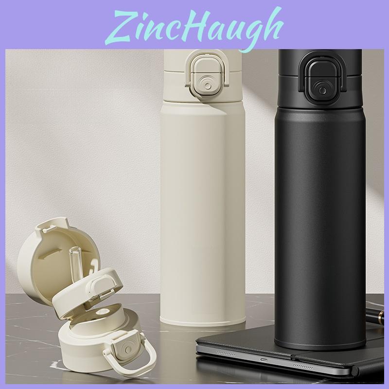 Simple Large Capacity 316 Stainless Steel Insulated Bottle With Double Drinking For Students And Office Use