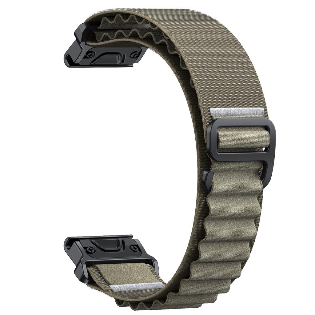 22mm 26mm Nylon Quick Fit Strap for Garmin Fenix 8 7X 7 Pro Fenix 6X 6 5X 5Plus Tactix 7 Forerunner 965 955 Enduro 2 Loop Band