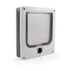 ABS Cat Flap Door with Security Lock 4 Ways Locking Dog Flap Door  House Accessories