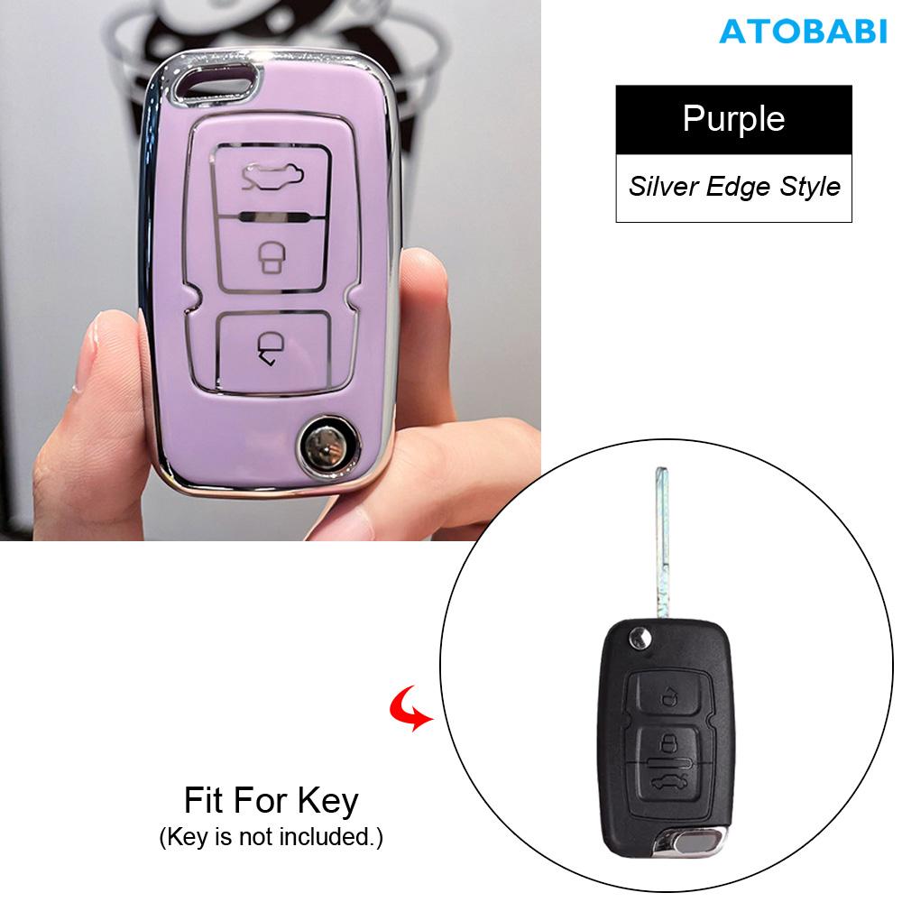 Tpu Car Key Cover Skin For Geely Emgrand 7 Ec7 X7 7-Rv Ec7-Rv Ec715 Ec718 Rv Remote Fobs Shell Cases Auto Accessories