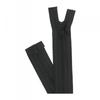 Separable Zipper - Prym - 30 Cm - Molded Plastic - Width 6 Mm - Black