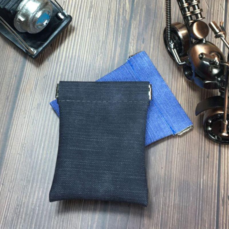 Buy Women Men Frosted Leather Mini Coin Change Purse Wallet Strong ...